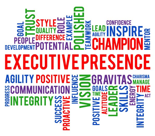 Executive presence word jumble